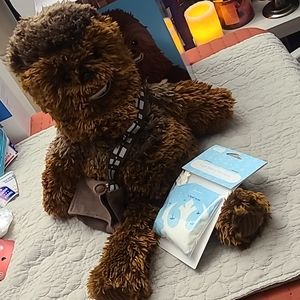 Star Wars Scentsy Chewbacca Buddy With Light Side Of The Force Scent Pak NIB